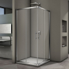 Душевой угол Veconi Rovigo RV-29, 900x900x1900 хром, стекло прозрачное Ника